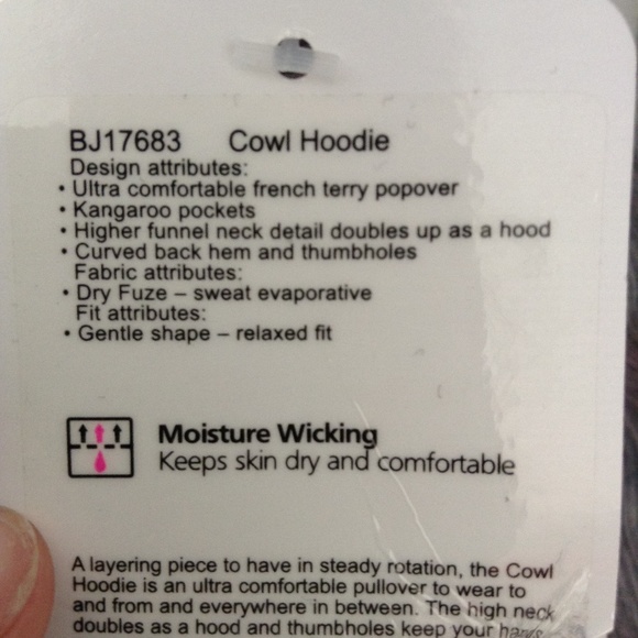 Shape | Cowl Hoodie (gray) - Picture 7 of 7